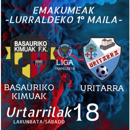 Basauriko Kimuak B – Uritarra (J.15) (eus)